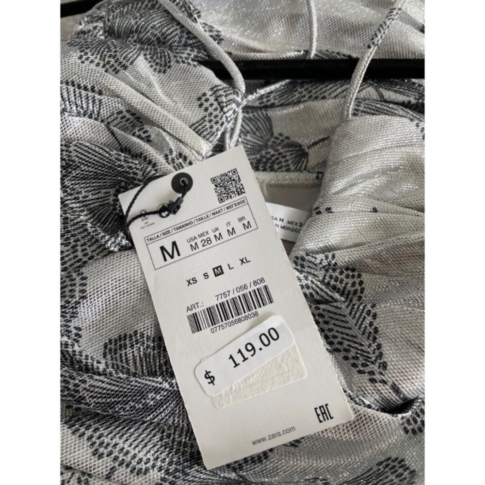 Zara metallic dress - Picture 7 of 9
